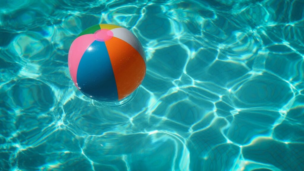 ball in a pool